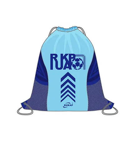 Soccer drawstring bag